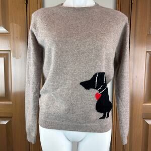 Philosophy Cashmere Dachshund Dog Sweater 
Size Med NWT